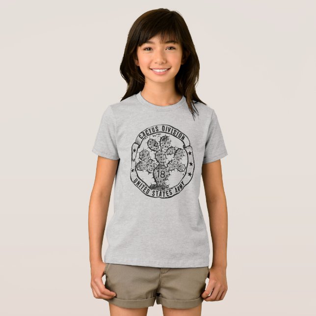 Cactus Division Vintage Emblem Tri-Blend Shirt (Vorderseite Voll)