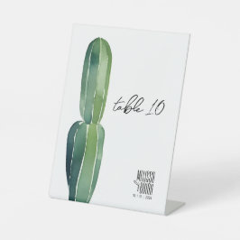Cactus Dream ・ Modern Wüstenchic ・ Botanical Boho Sockelschild