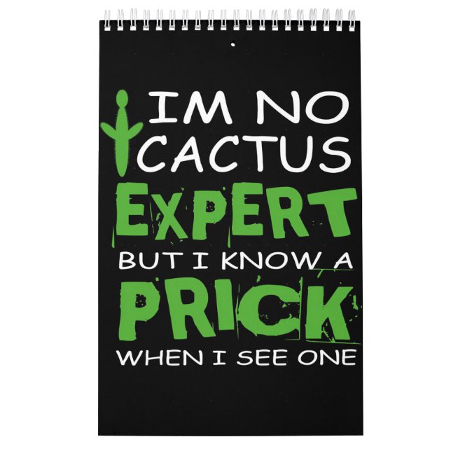 Cactus Expert Kalender (Titelbild)