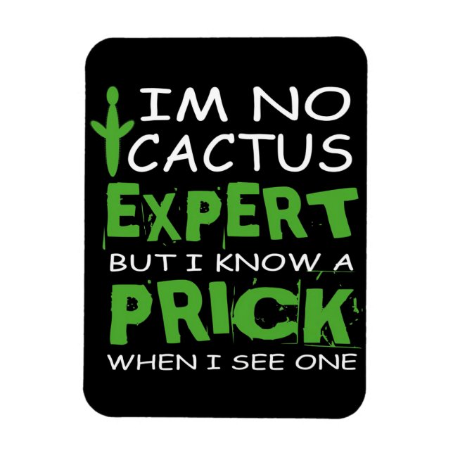 Cactus Expert Magnet (Vertikal)