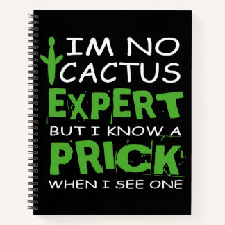 Cactus Expert Notizbuch