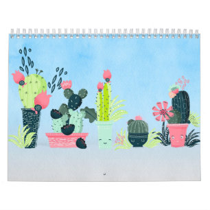 Cactus Family Kalender