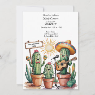 Cactus Fiesta Einladung