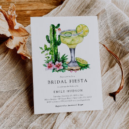 Cactus Fiesta Margarita Bridal Einladung