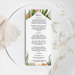 Cactus Floral Wüste Wedding Flat Menu Menükarte<br><div class="desc">Dieses florale Wüstenmenü ist perfekt für Ihre moderne Wüstenhochzeit. Dieses Design zeichnet sich durch eine schwarze Kalligraphie mit rustikalem Kakteen, Pflanze, Sukkulenten und Kakteen aus, die in geometrischen Bogenrahmen auf einem klassisch hellen, weißen Hintergrund gehalten sind und im Frühling, im Sommer, im Herbst oder im Winter zu einer romantischen Hochzeit...</div>