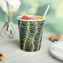 Cactus Funny Uncomfort Needles Arid Pflanze Papa Pappbecher