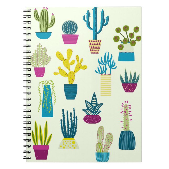 Cactus Garden Notizblock (Vorderseite)