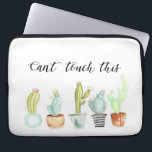 Cactus Garden | Wasserfarbe Laptopschutzhülle<br><div class="desc">Durch neu definierte Designs</div>