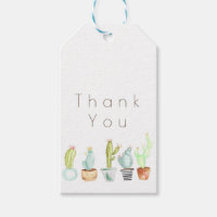 Cactus Garden | Wasserfarbe Vielen Dank