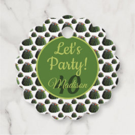 Cactus Gift / Favor Tag Geschenkanhänger