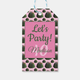 Cactus Gift Tags Geschenkanhänger