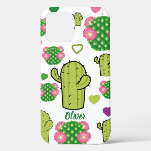 Cactus & haerts Pattern   Individuelle Name oder M Case-Mate iPhone Hülle