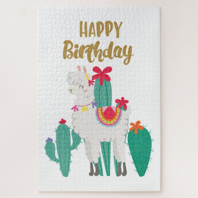 Cactus Happy Birthday (Vertikal)