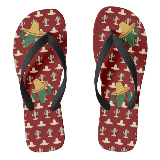Cactus Hat Flip Flops (Fußbett)