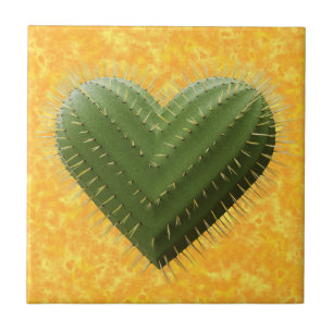 Cactus Heart Fliese