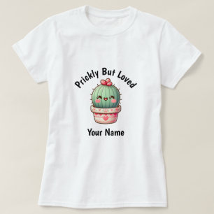 Cactus kawaii mignon mais piquant T-shirt personna