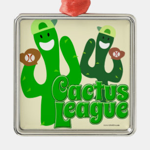 Cactus League Ornament Aus Metall
