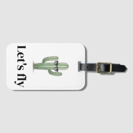 Cactus Luggage Tag Gepäckanhänger
