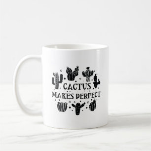 Cactus macht perfekt kaffeetasse