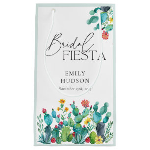 Cactus Mexican Fiesta Brautparty Kleine Geschenktüte