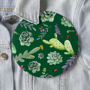Cactus Muster 3 Button