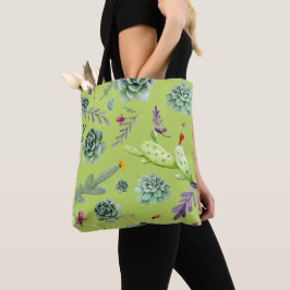 Cactus Muster 6 Tasche