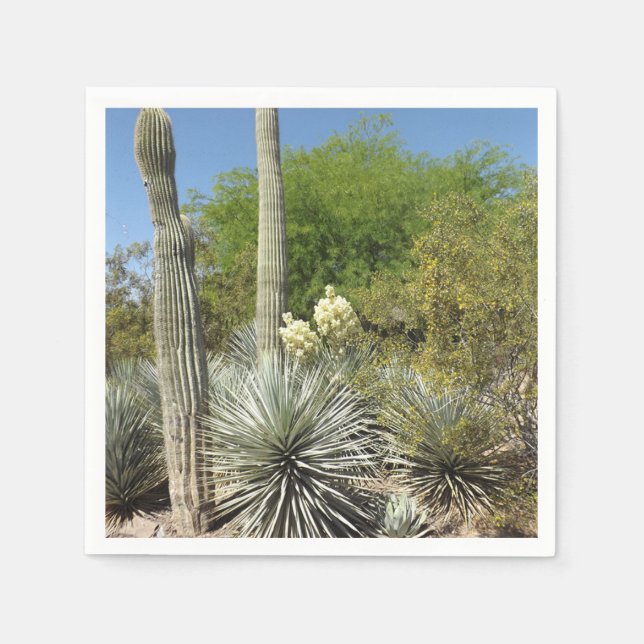 Cactus Paper Napkin Serviette (Vorderseite)