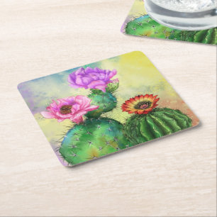 Cactus Paper Untersetzer