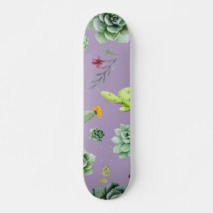 Cactus Pattern 7 Skateboard