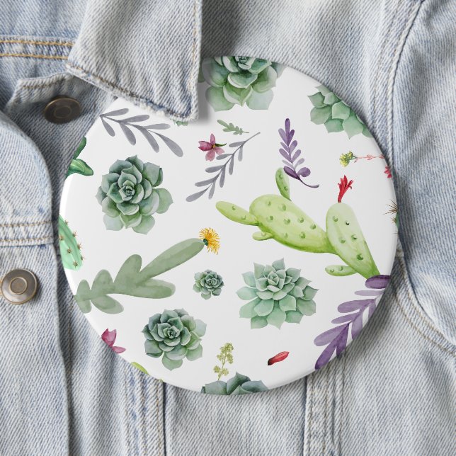 Cactus Pattern Button (Beispiel)