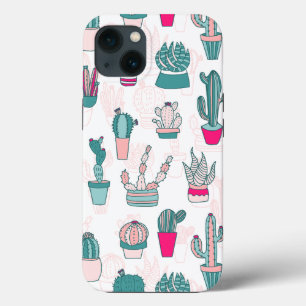 Cactus Pattern Case Mate Trendy Pink House Pflanze