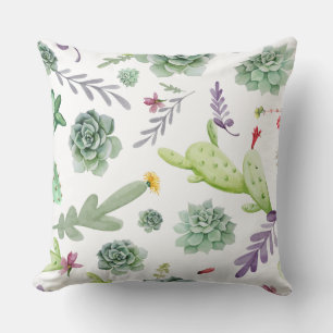 Cactus Pattern Kissen