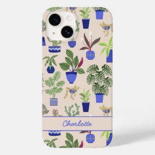 Cactus Pattern Personalisiert Case-Mate iPhone 14 Hülle