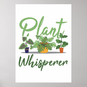 Cactus Pflanze Whisperer Poster