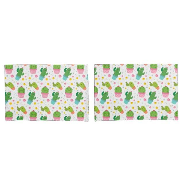 Cactus Pillow Case Kissenbezug (Vorderseite-Set)