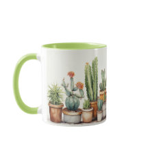 Cactus Pots mug