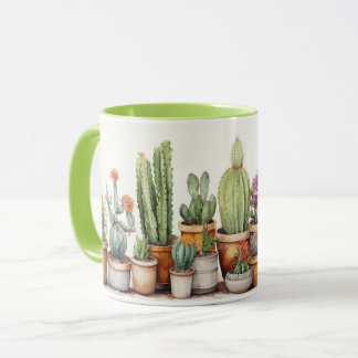 Cactus Pots mug