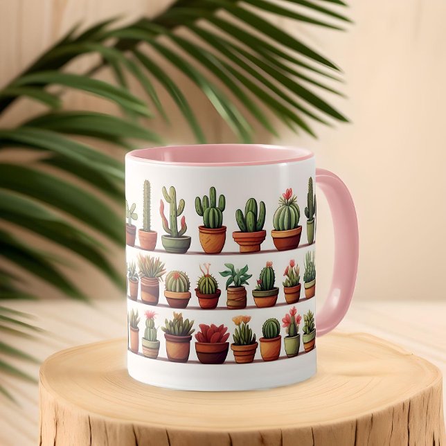 Cactus Pots Mug (Créateur téléchargé)