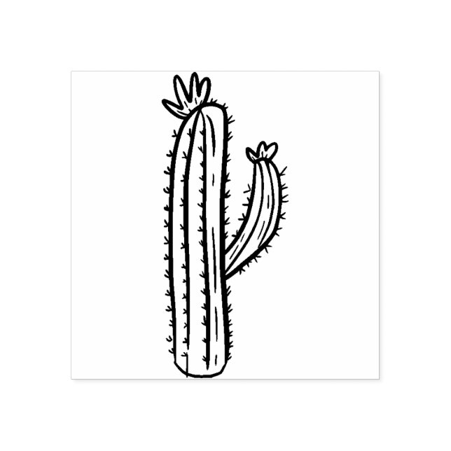 Cactus Scrapbooking Gummistempel (Prägung)