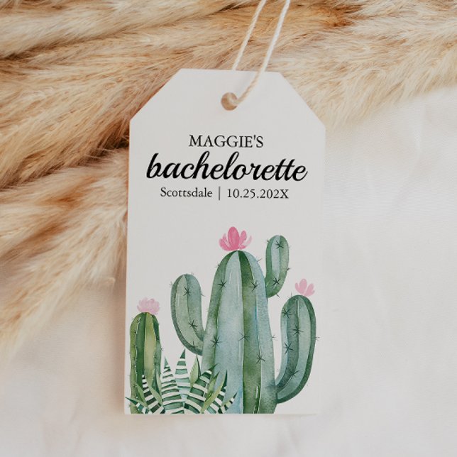 Cactus Succulent Blume Bachelorette Gevor Geschenkanhänger (Von Creator hochgeladen)