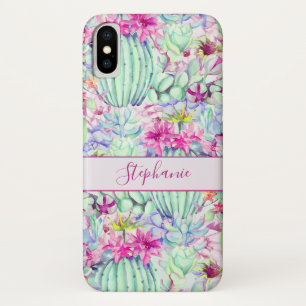 Cactus succulent floral Foliage Personalisiert Case-Mate iPhone Hülle