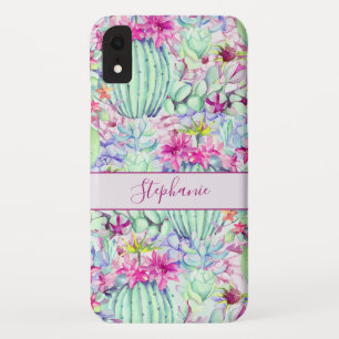 Cactus succulent floral Foliage Personalisiert Case-Mate iPhone Hülle