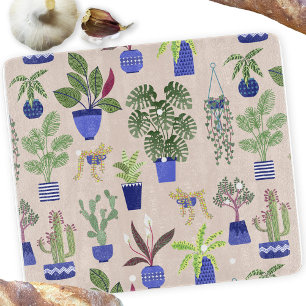 Cactus sukculent Pattern Schneidebrett