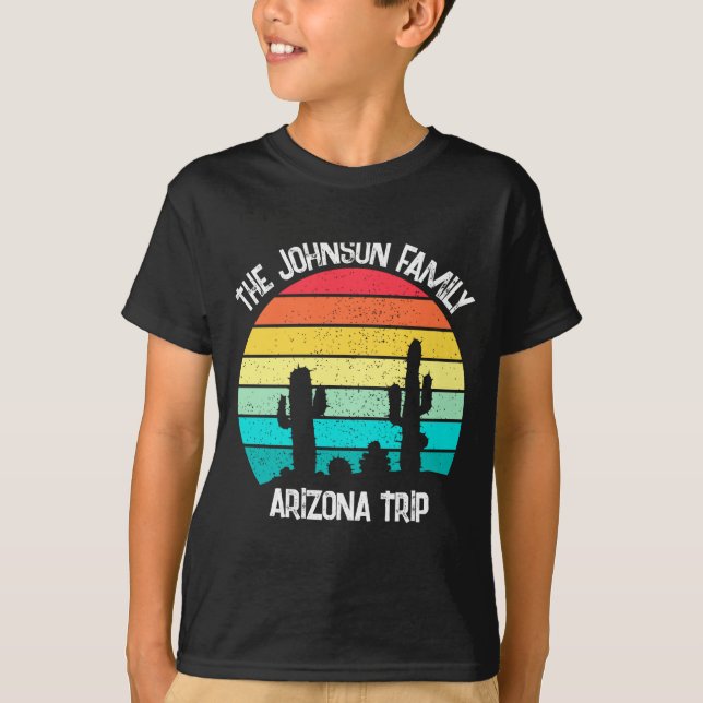 Cactus Sunset Arizona Desert Trip Womens  T-Shirt (Vorderseite)