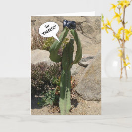 Cactus Tourist, Say CHEEESE - carte