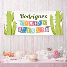 Cactus und Papel Picado Garland Texas