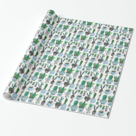 Cactus Western | Geburtstag | Schleifpapier Geschenkpapier