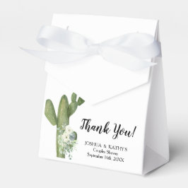 Cactus White Blume Pampas Grass Party Geschenkschachtel