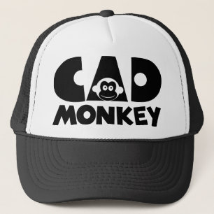 Cad-Affe Truckerkappe