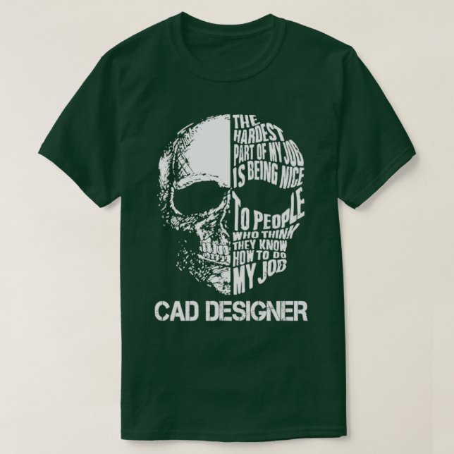 Cad Designer T-Shirt (Design vorne)